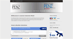 Desktop Screenshot of foto-penz.fotostudio-gutscheine.de